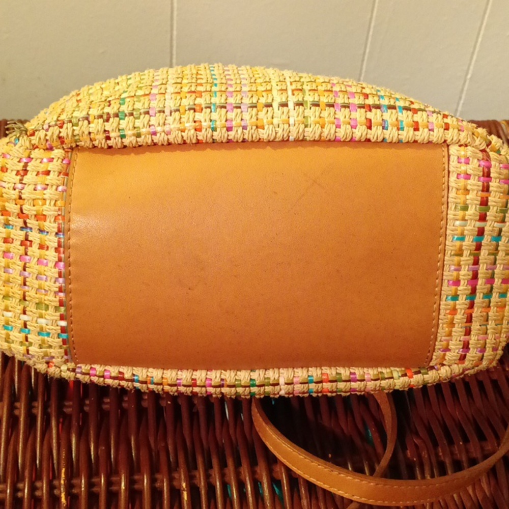 Fossil Multiple Color Woven Bag - image 5